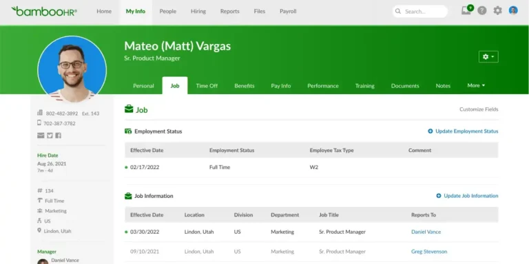 HR Software BambooHR