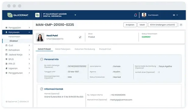 HR Software GajiCermat