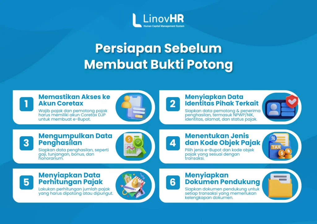 Persiapan Sebelum Membuat Bukti Potong